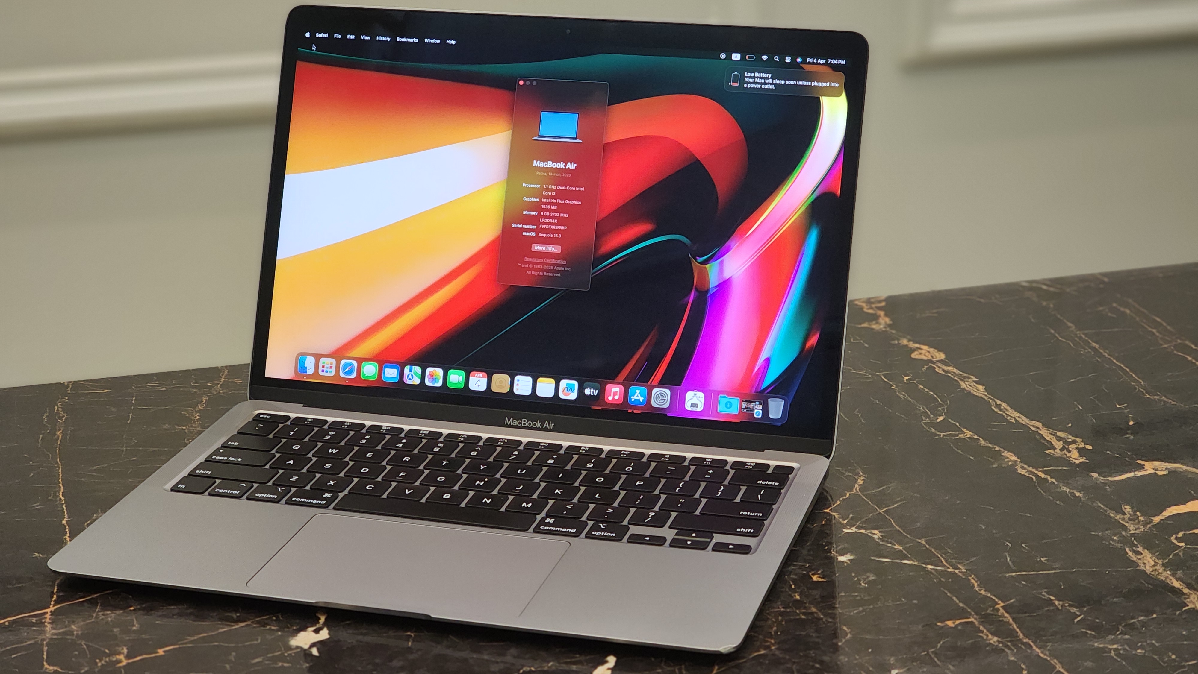 Apple Macbook Air 2020 Grey
